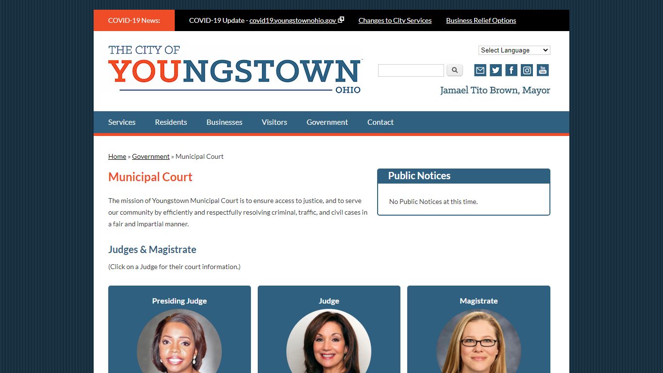 Municipal Court - Youngstown, Ohio